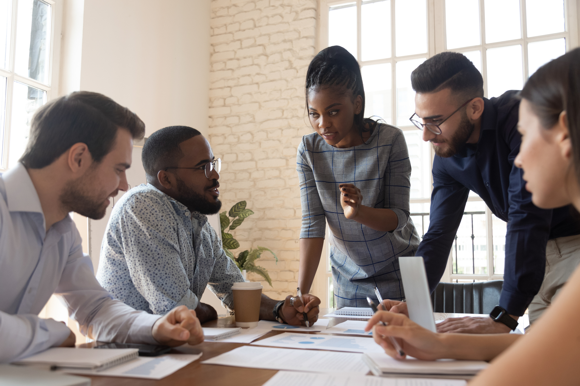 Diverse Team Meeting